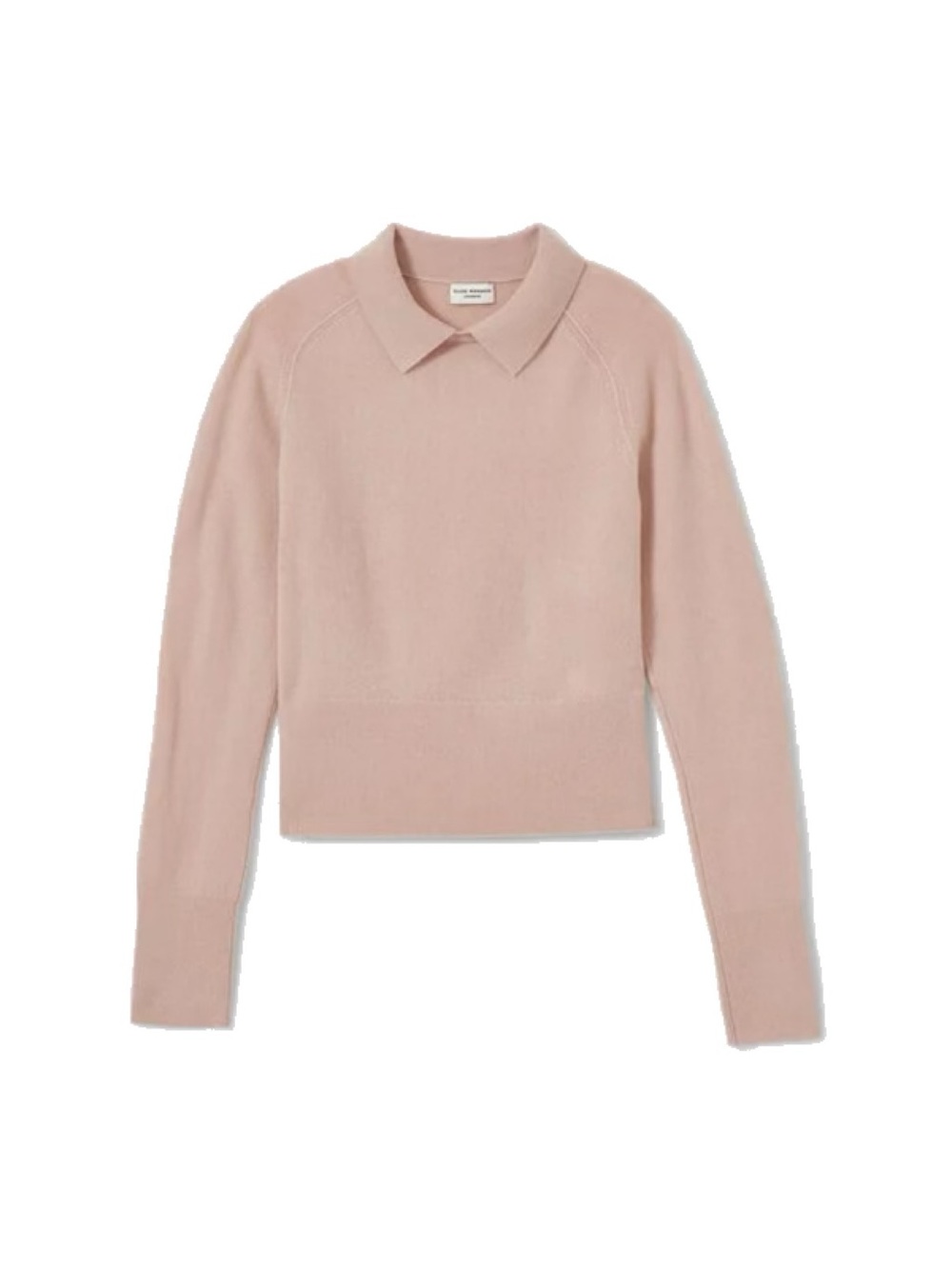 Club Monaco Collared Dusty Pink Women's Sweater - S